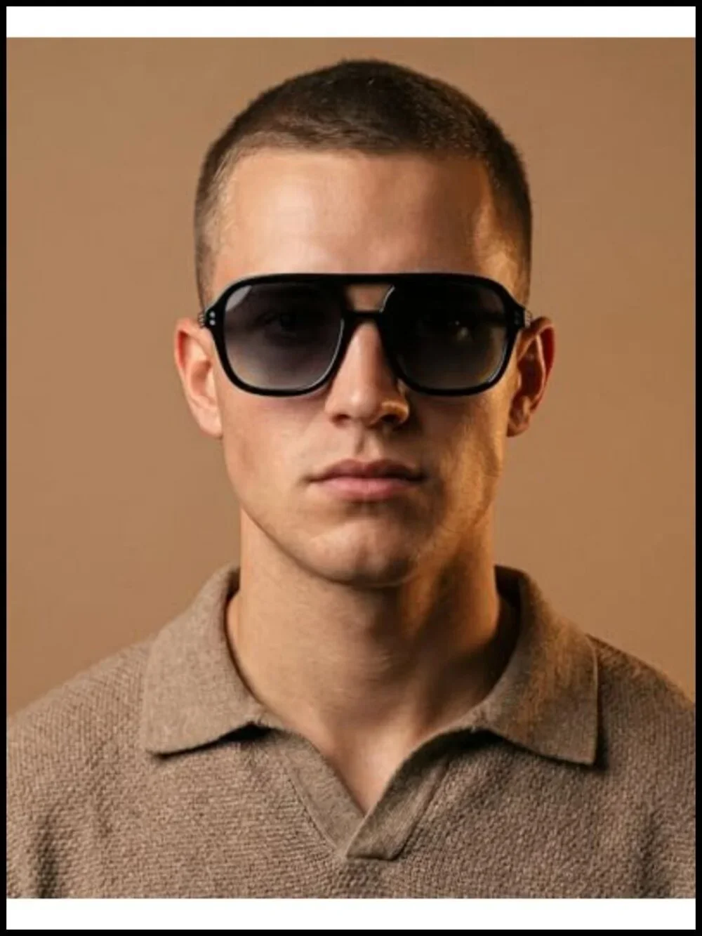 Retro Aviator Sunglasses UV400 Protection Driving Outdoor